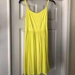 Old Navy Neon Yellow Dress